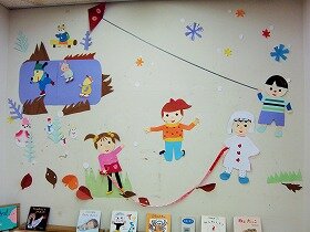 画像：壁面装飾