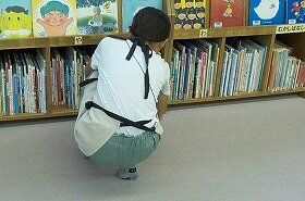 画像：一日図書館員2