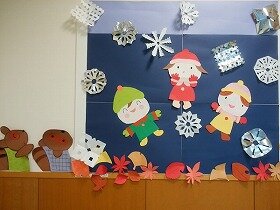 画像：壁面装飾