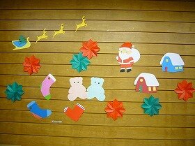 画像：壁面装飾