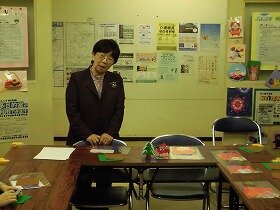 画像：「親子で折ろう!折り紙教室」を開催しました