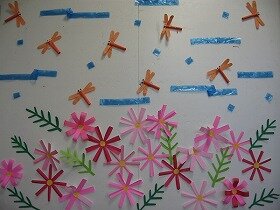 画像：壁面装飾