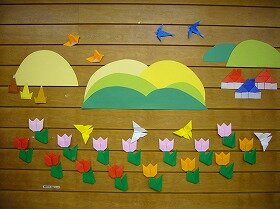 画像：壁面装飾