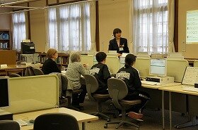 画像：初めての図書館ホームページ使いこなし講座