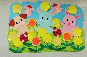 画像：壁面装飾