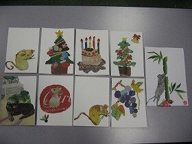 画像:受講生と講師の作品