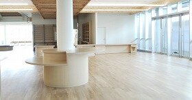 画像：1階フロアの写真です。