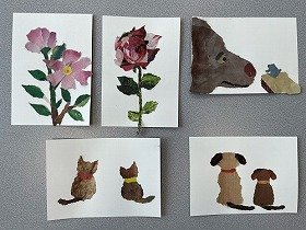 画像:完成した作品。