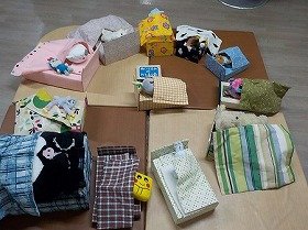 画像：みんなでおやすみなさい。