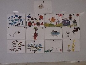 できあがった作品の画像