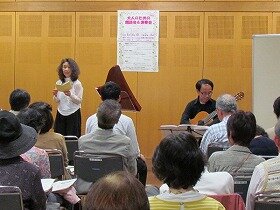 大人のための朗読会&演奏会1