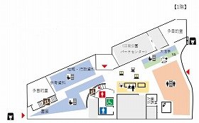 1階フロア図の画像