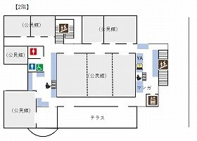 2階フロア図の画像