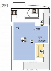 画像　東館2階フロア図