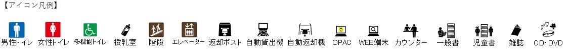 画像　フロア図凡例