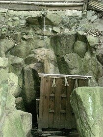 垂水神社にある 垂水の瀧の画像