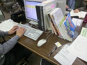 データ入力の画像